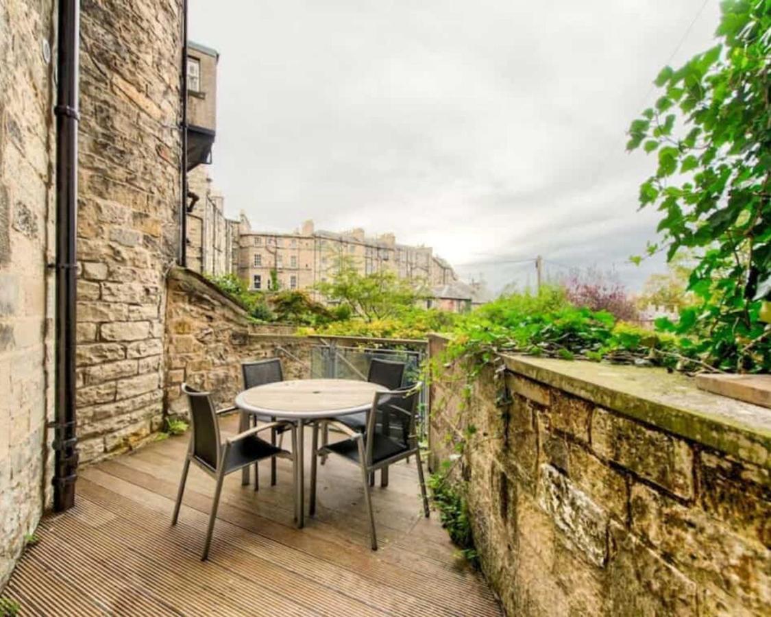 Beautiful City Centre Georgian 4 Bed Townhouse With Private Garden Edinburgh Eksteriør billede